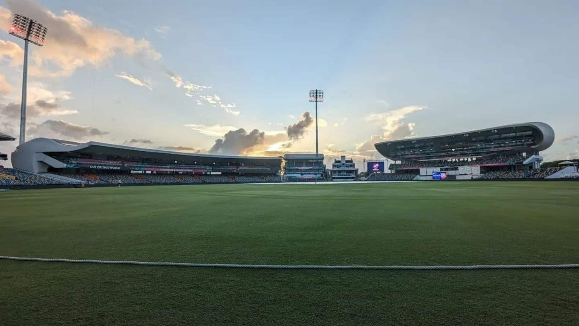 Kensington Oval Barbados Pitch Report For NAM vs OMN T20 World Cup Match